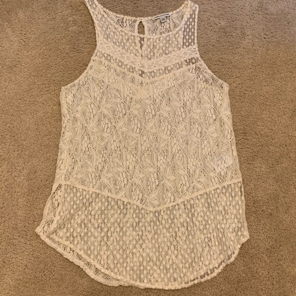 American Eagle Lace Tank Top - Picture 2 of 9
